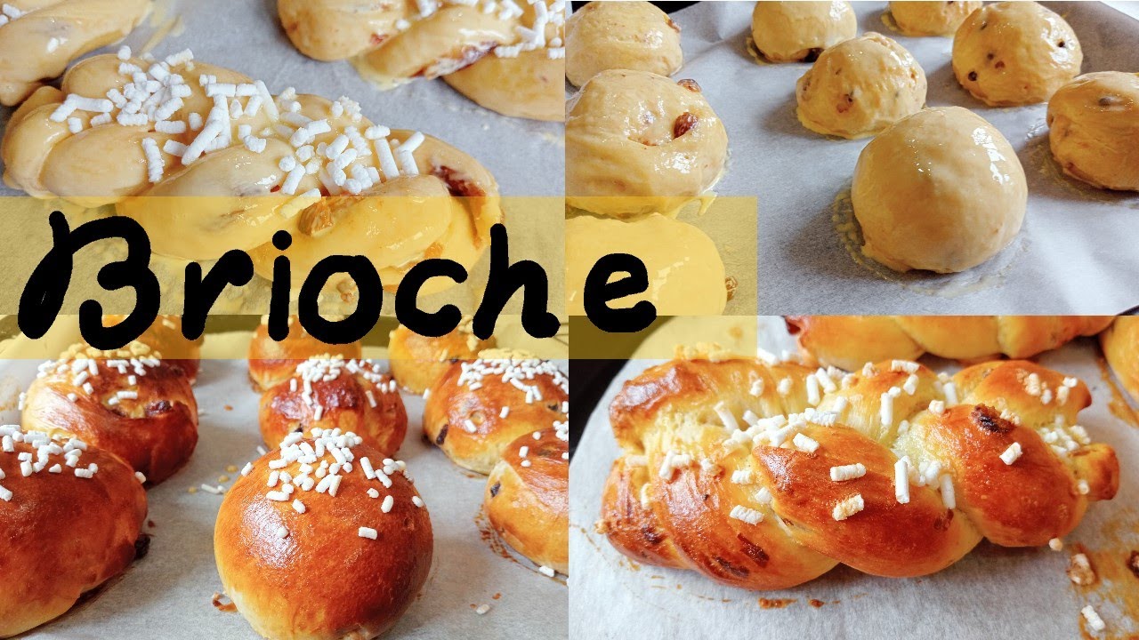 #BRIOCHES FATTE IN CASA con #uvetta e gocce di #cioccolato o IMPASTO PER #PANBRIOCHE  #breakfast