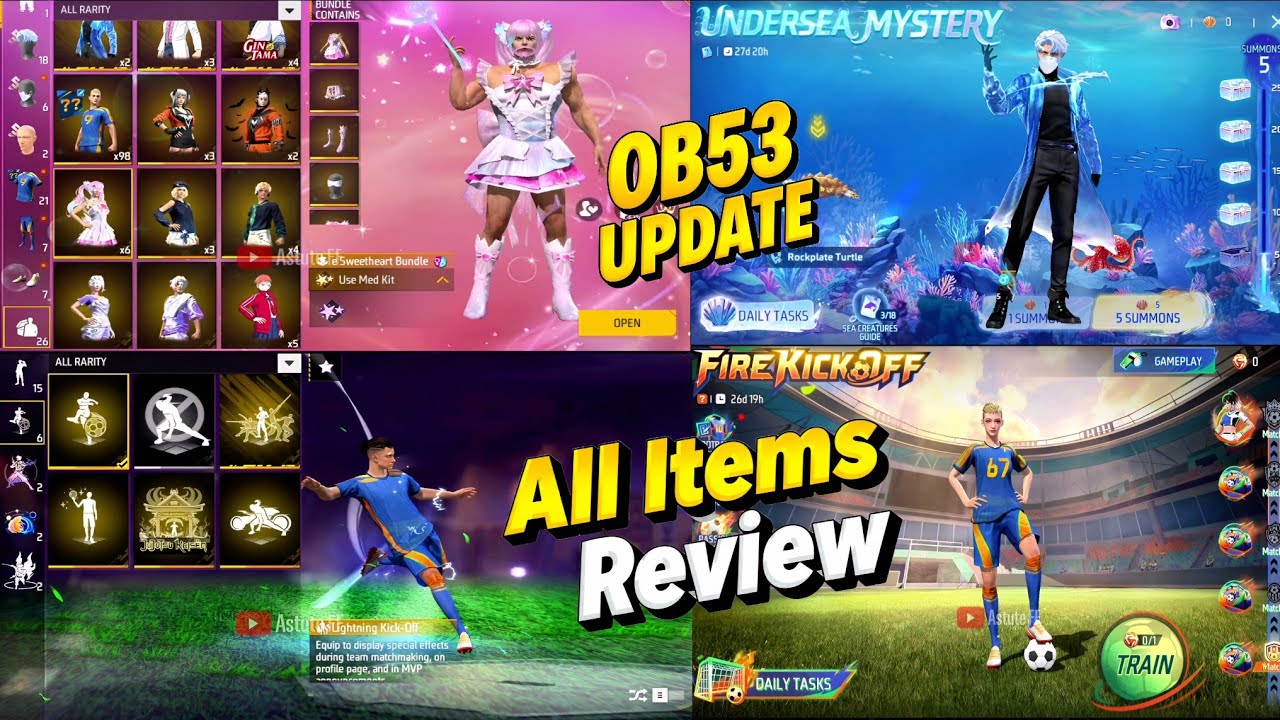 Ob53 Update All Bundles In Free Fire 2026 | Upcoming Bundle In Free Fire OB53 | OB53 Update Bundle