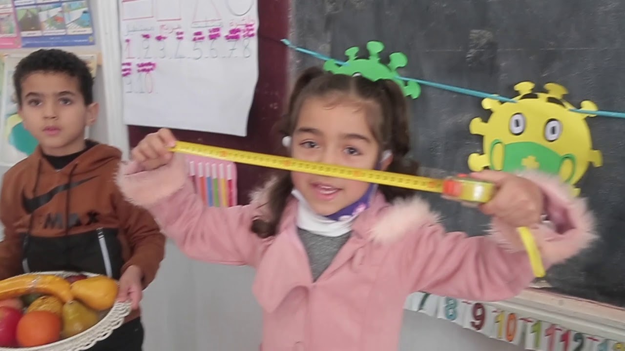 Les enfants de la Grande Section du Groupe Scolaire Azzaitoune