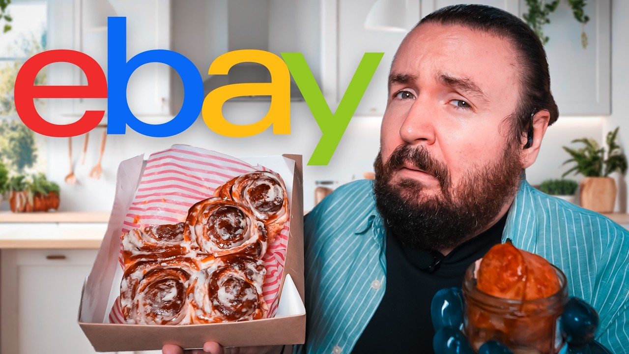 Mein TEAM bestellt mir SELBSTGEMACHTES ESSEN von EBAY