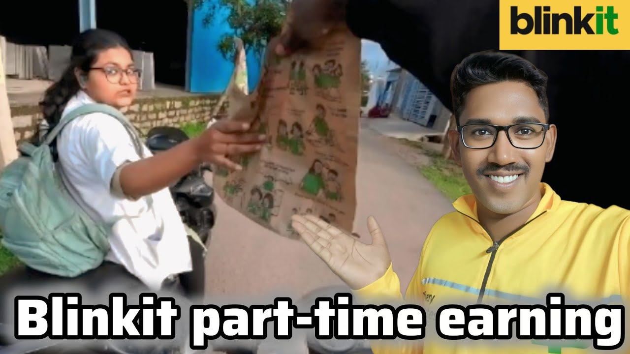 Blinkit part-time earning | total 10 km ride ಗೆ ನಮಗೆ ಎಷ್ಟು ಕಾಸು ಸಿಗುತ್ತೆ ಅಂತ ನೋಡಿದ್ರೆ  ಶಾಕ್ ಆಗ್ತೀರಾ