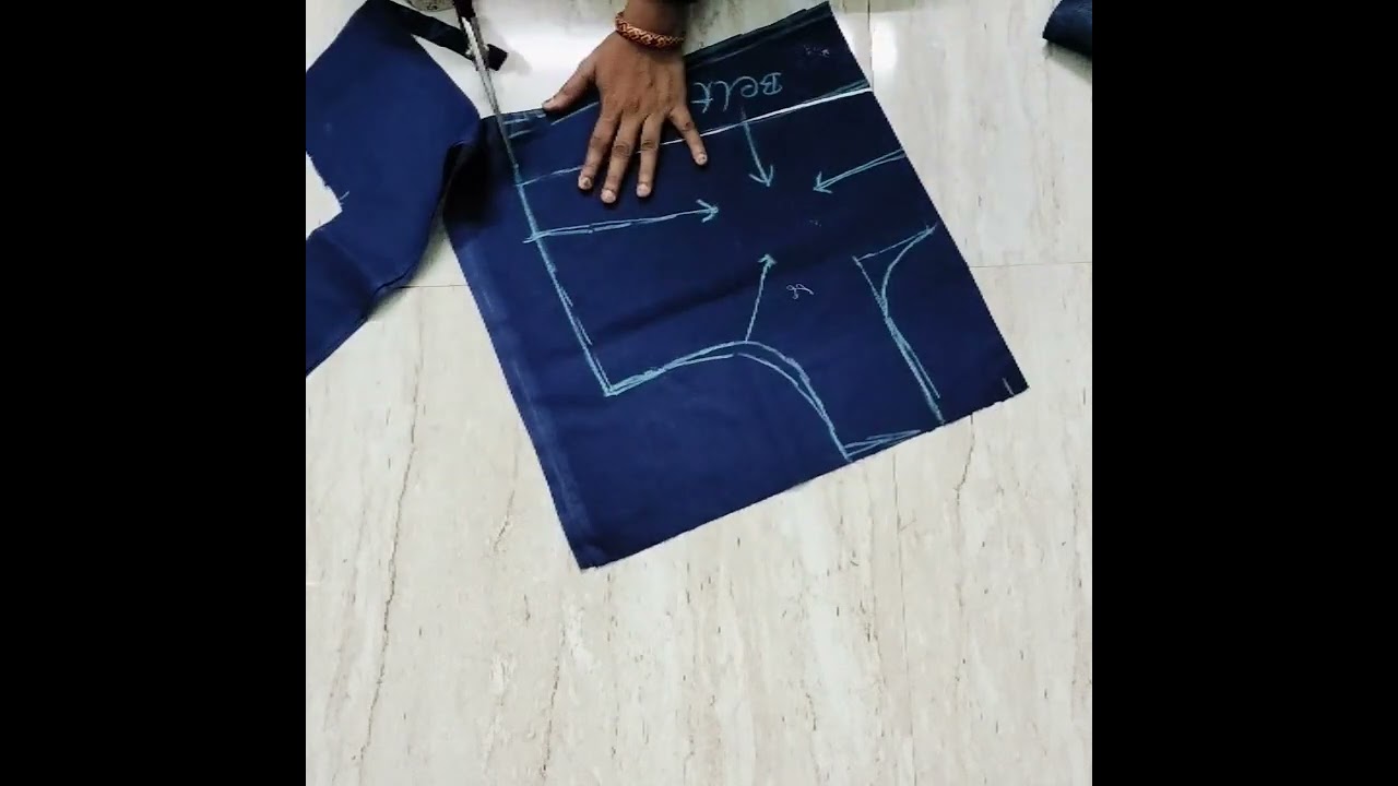 38size disiner blouse ki cutting PART 1