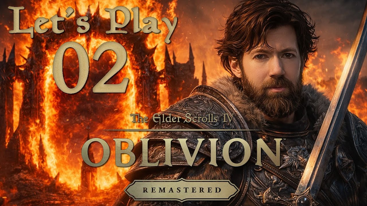TES4 Oblivion Remastered en Français ! Let's Play 02