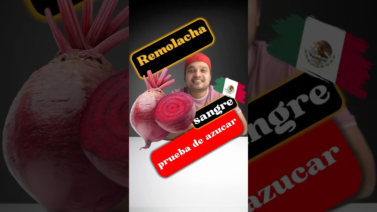 &iquest;Puede la remolacha aumentar el az&uacute;car en sangre? Hagamos la prueba.