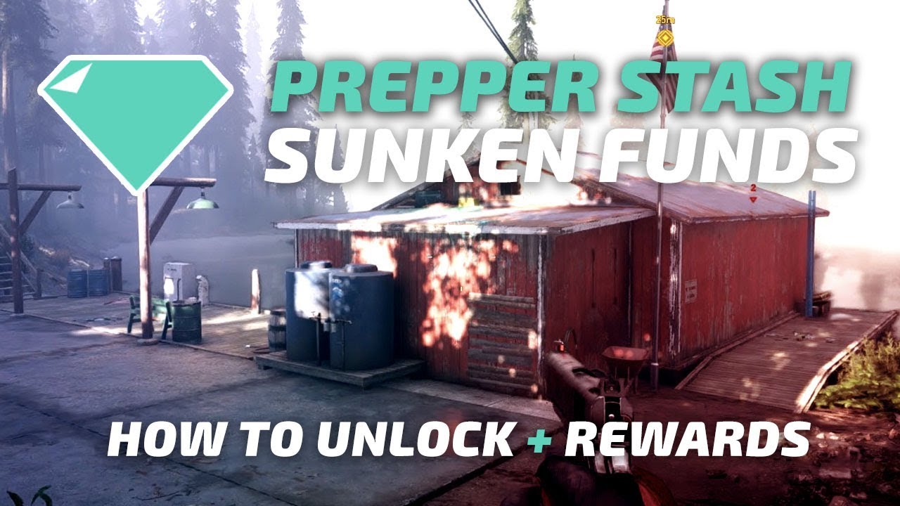 SUNKEN FUNDS: BOATHOUSE PREPPER STASH | FAR CRY 5