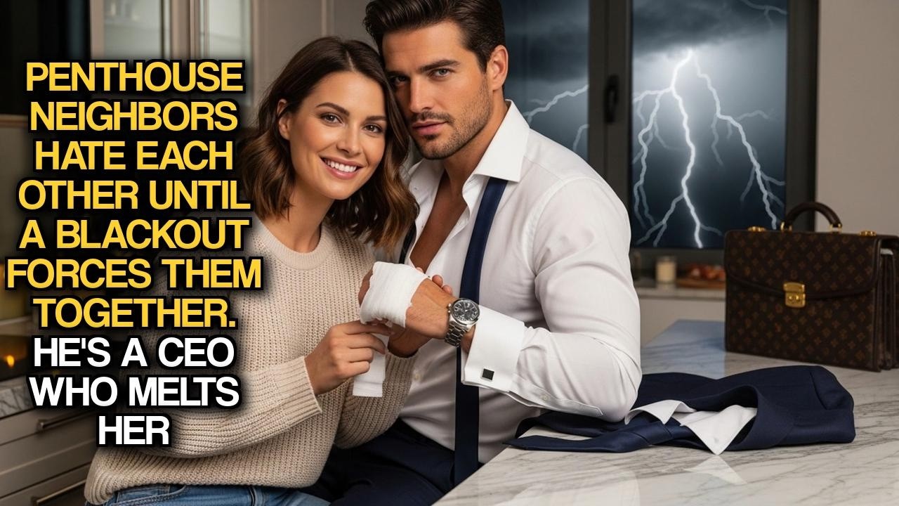 Penthouse Neighbors Hate Each Other Until a Blackout Forces Them Together. He's a CEO Who Melts Her