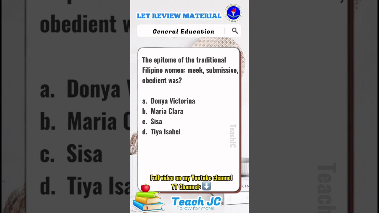 General Education LET Review Drills | LET 2023 | New Curriculum | Teach JC #lpt #letreview #let2023