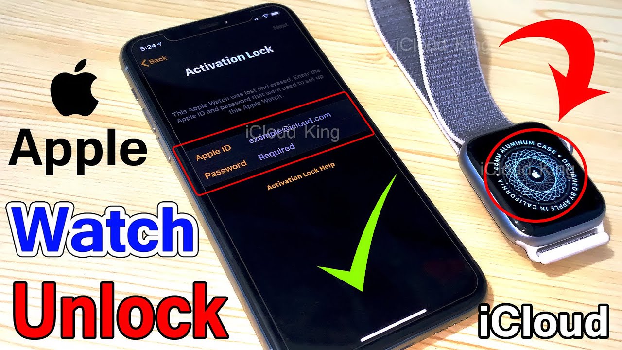 Removal an Apple Watch! Activation Lock! Without Apple ID Bypass Apple Watch Series iCloud Done!!