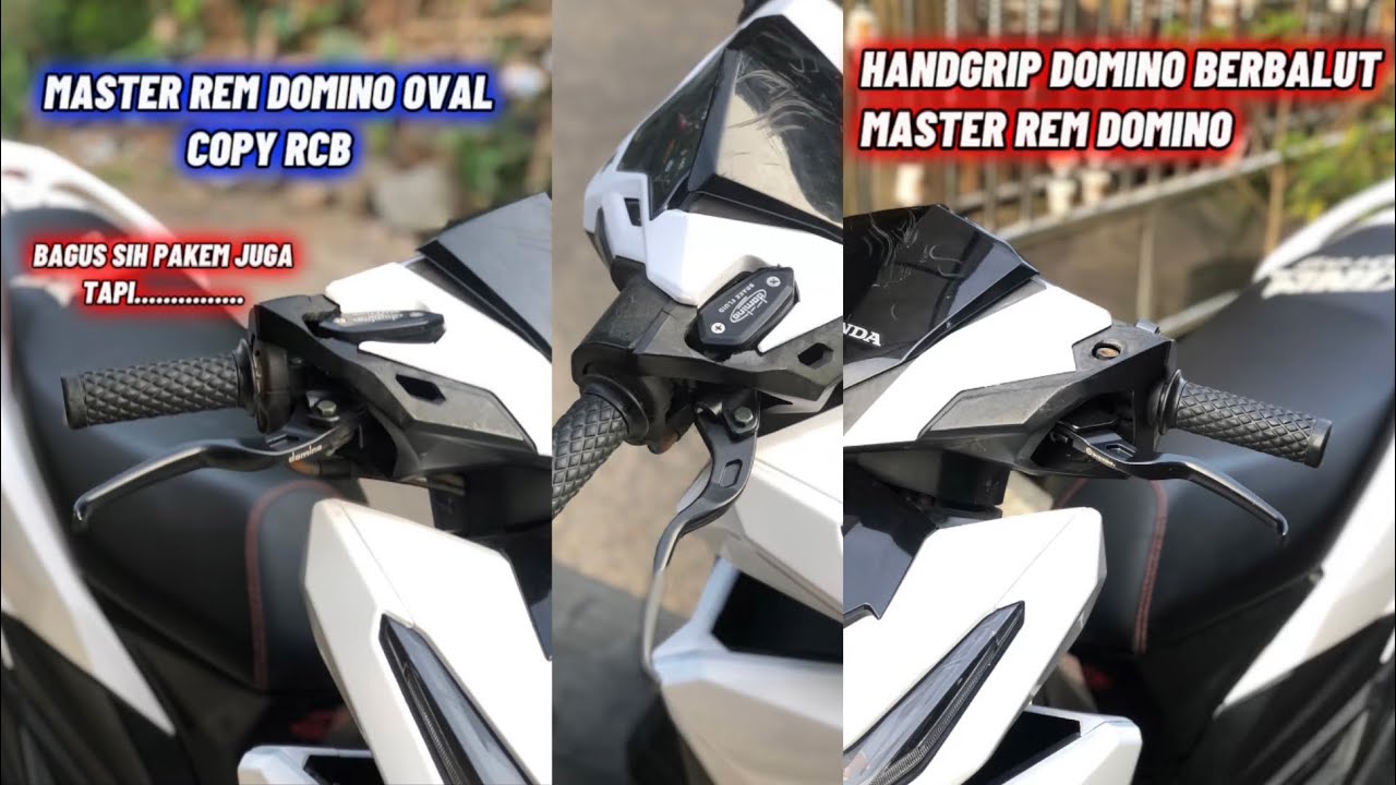 Pasang Master Rem Domino Copy Rcb Di Vario 125 Led Old Pakem Seperti Ori👌🏼