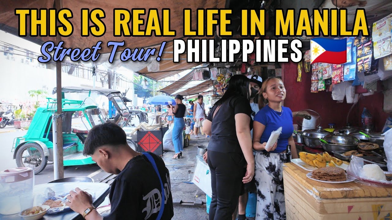 The Ultimate Manila Street Tour:What Life is Really Like in the Philippines🇵🇭||Walk Tour in [4K] 