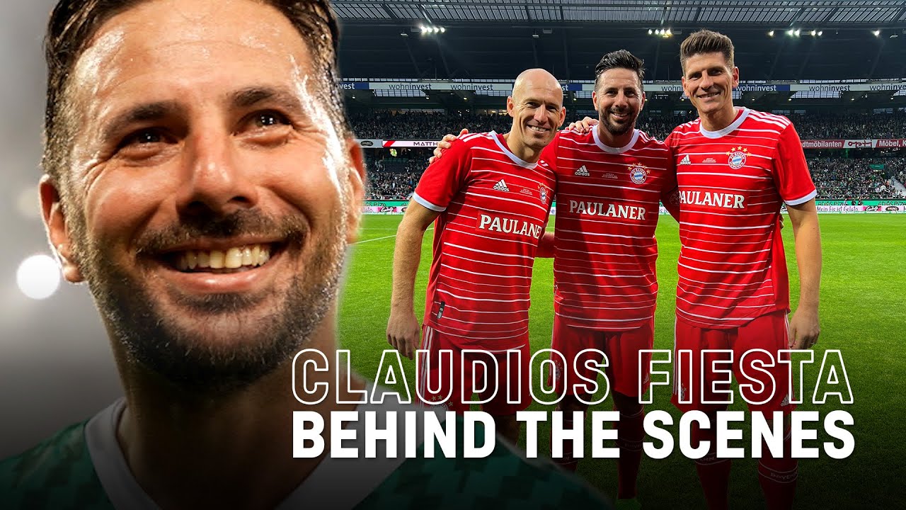 Claudio's Fiesta - Pizarro's final game! | Behind the Scenes - FC Bayern