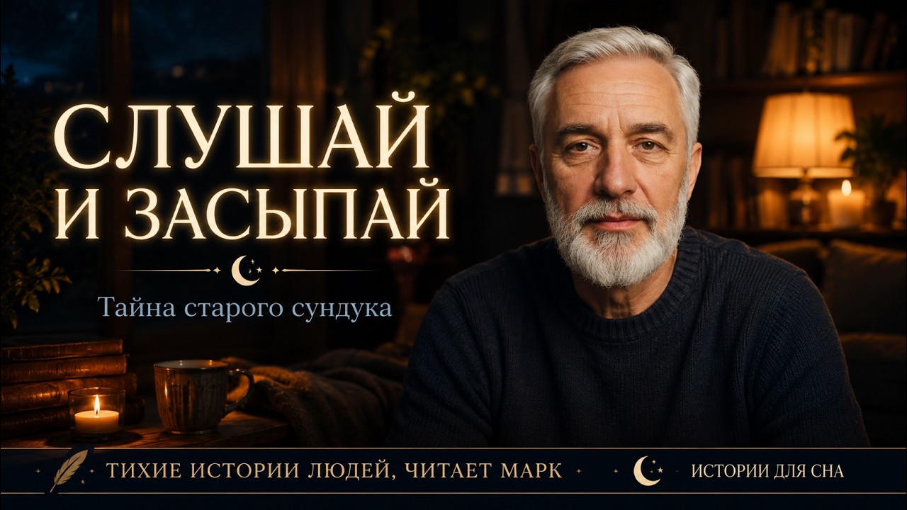 Хочешь уснуть но не можешь?😪Слушай ПЕРЕД СНОМ эту аудио историю и ЗАСЫПАЙ. ТАЙНА СУНДУКА читает Марк
