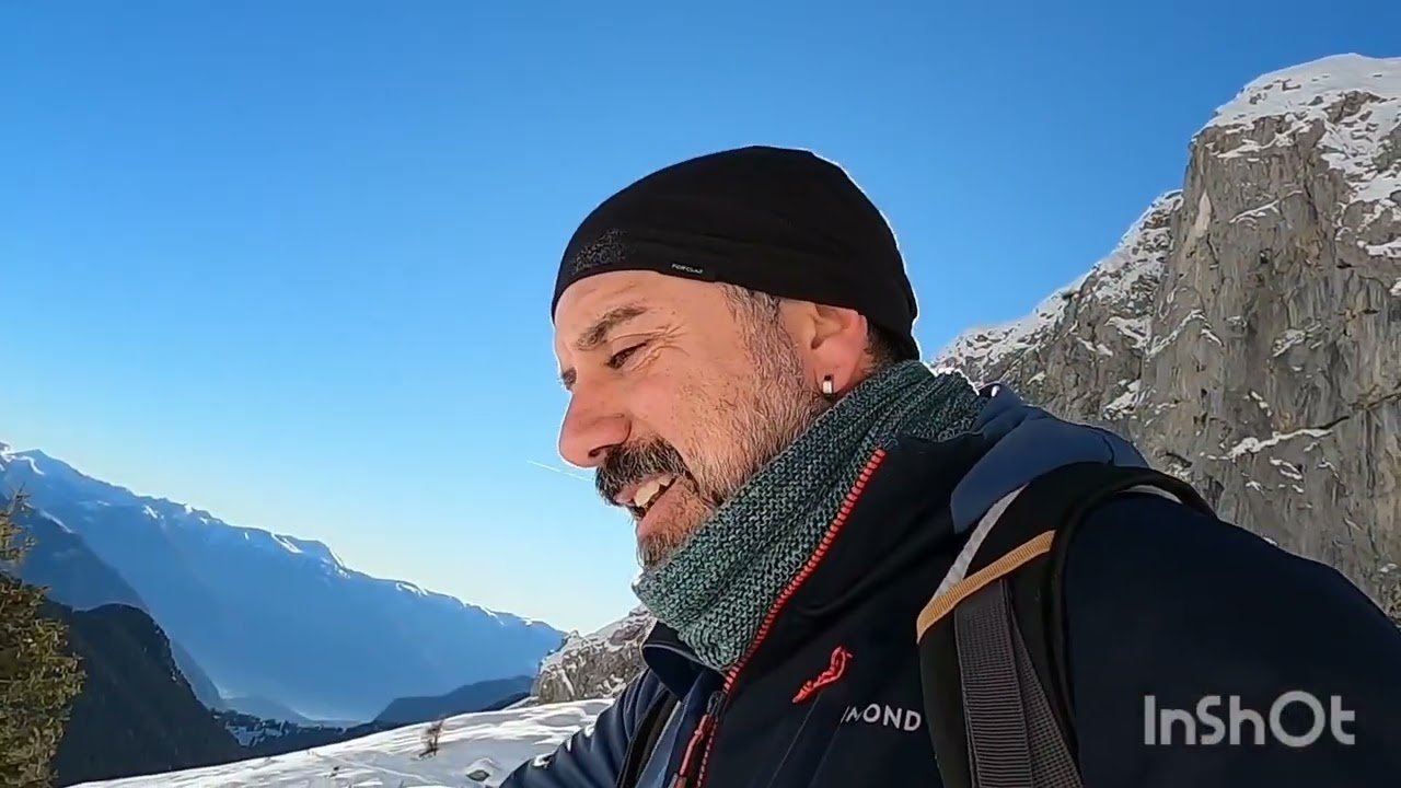 Pizzo Corzene dal canale del dito (BG) 13/1/2024