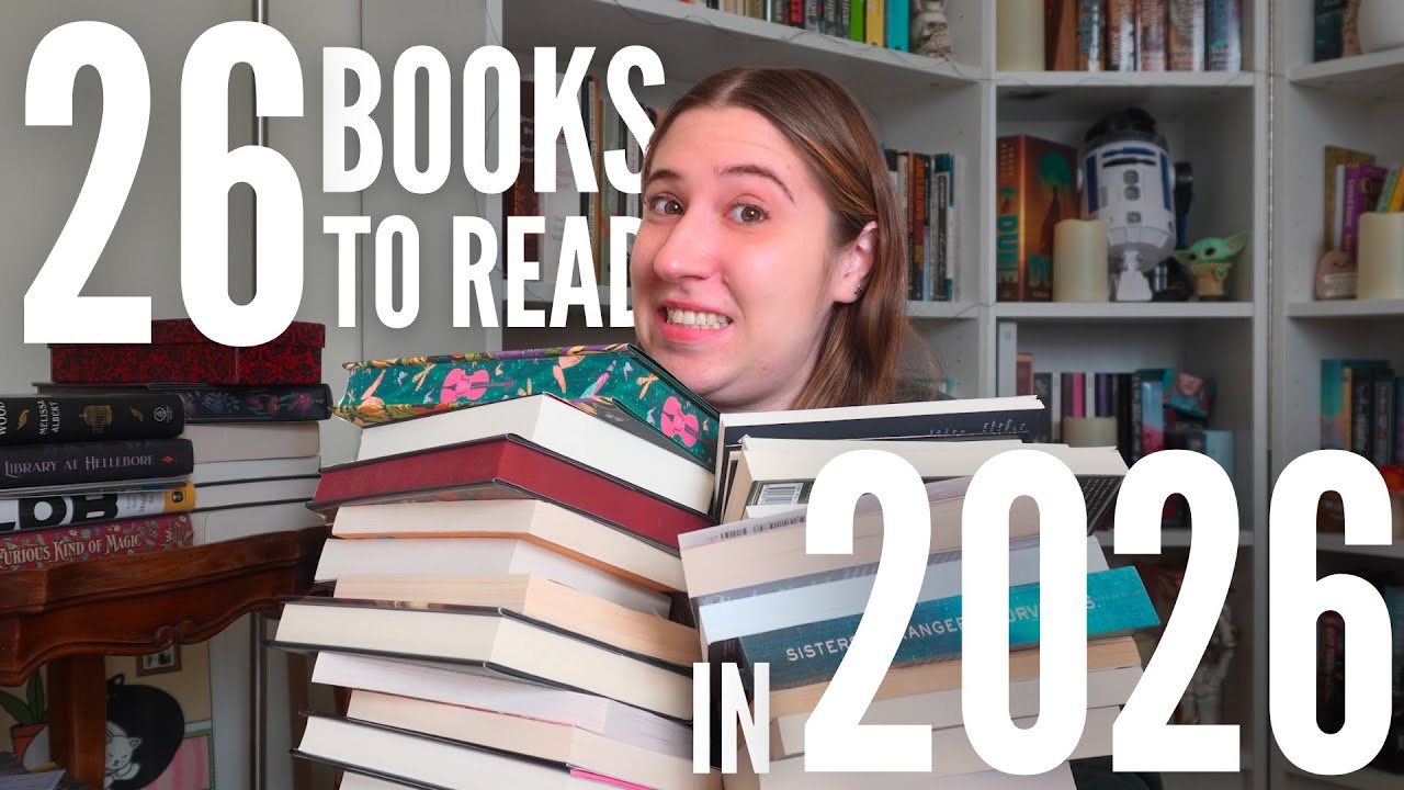 26 книг, которые я хочу прочитать в 2026 году 🎆📚 | Мой список книг для прочтения на 2026 год