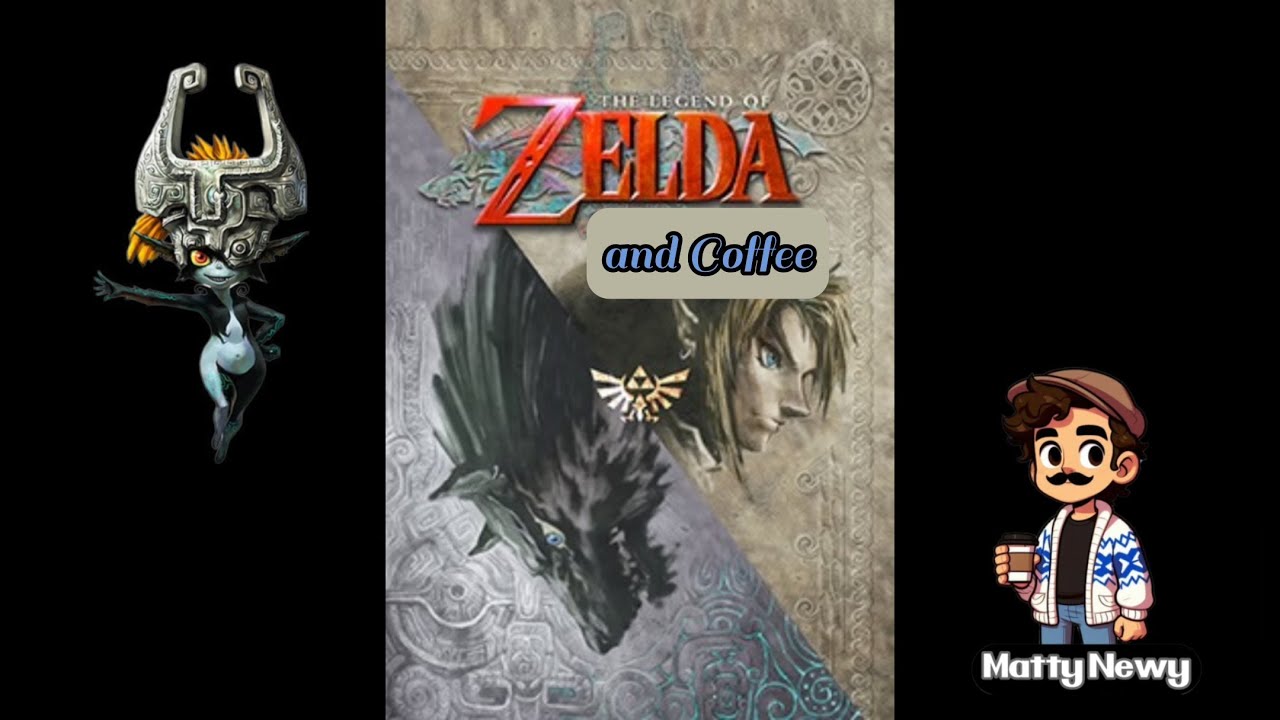 Zelda and Coffee!!!     The Legend of Zelda: Twilight Princess for Gamecube!