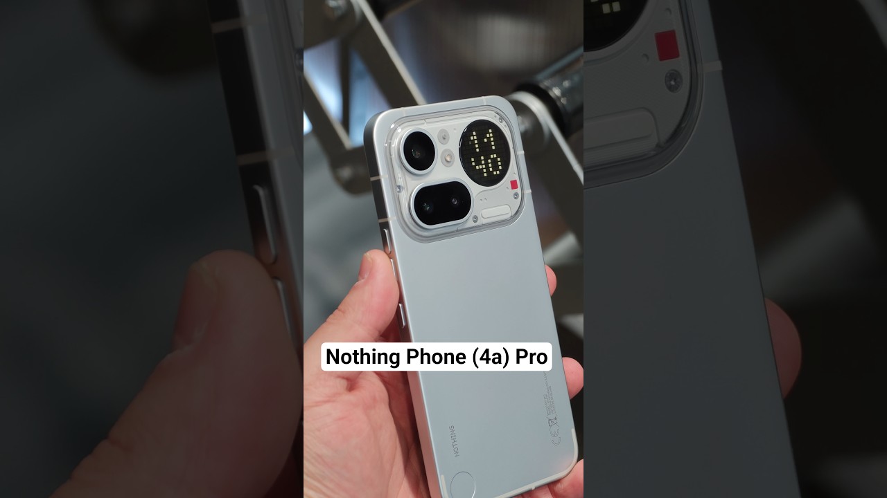 The Nothing Phone (4a) Pro is Here!