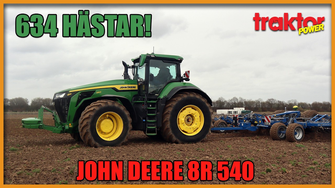 САМЫЙ СИЛЬНЫЙ В МИРЕ! – Новый John Deere 8R 540