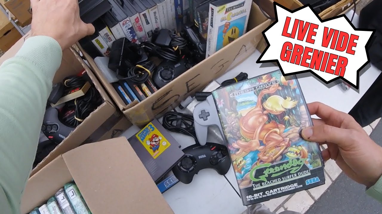 LIVE VIDE GRENIER: Peu de dépenses mais des rencontres sympathiques 😊