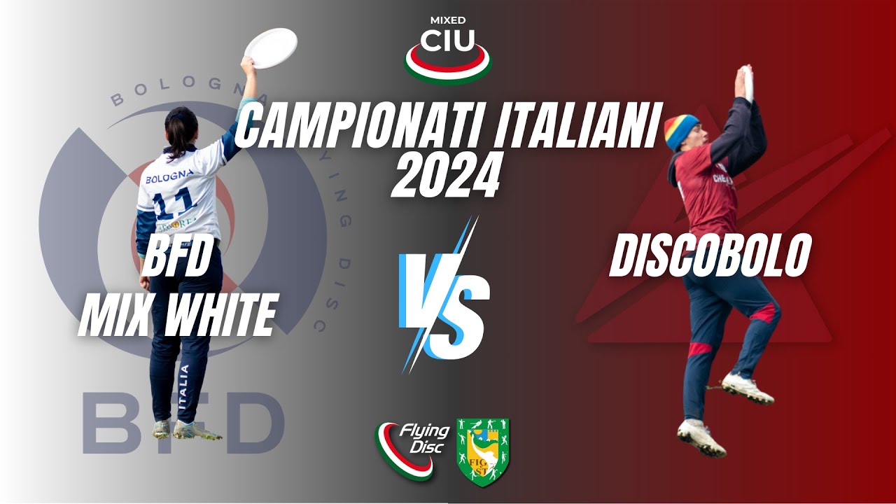 Semifinale Campionati Italiani Mixed - BFD Mix White vs Discobolo - Serie A