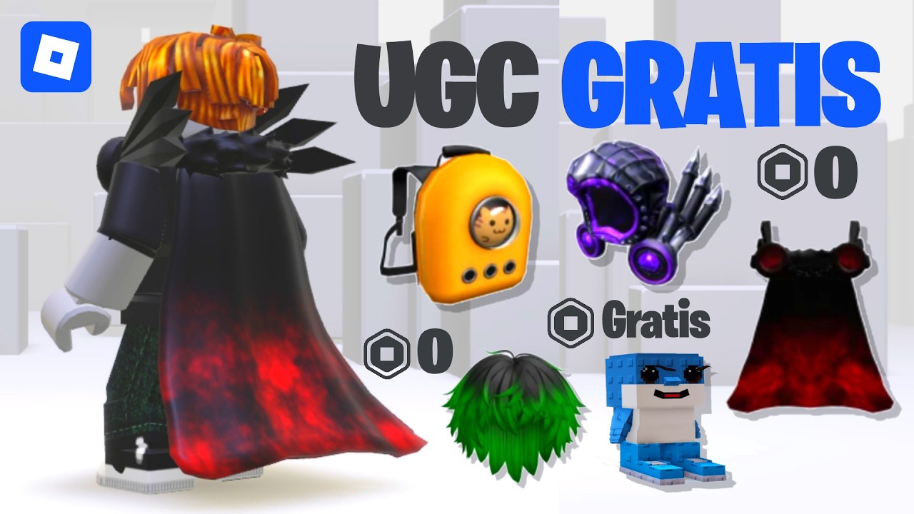 COMO CONSEGUIR ITEMS UGC GRATIS en ROBLOX - UGC free en Roblox