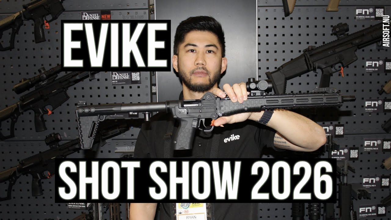 SHOT Show 2026: All Evike/EMG airsoft releases 2026!