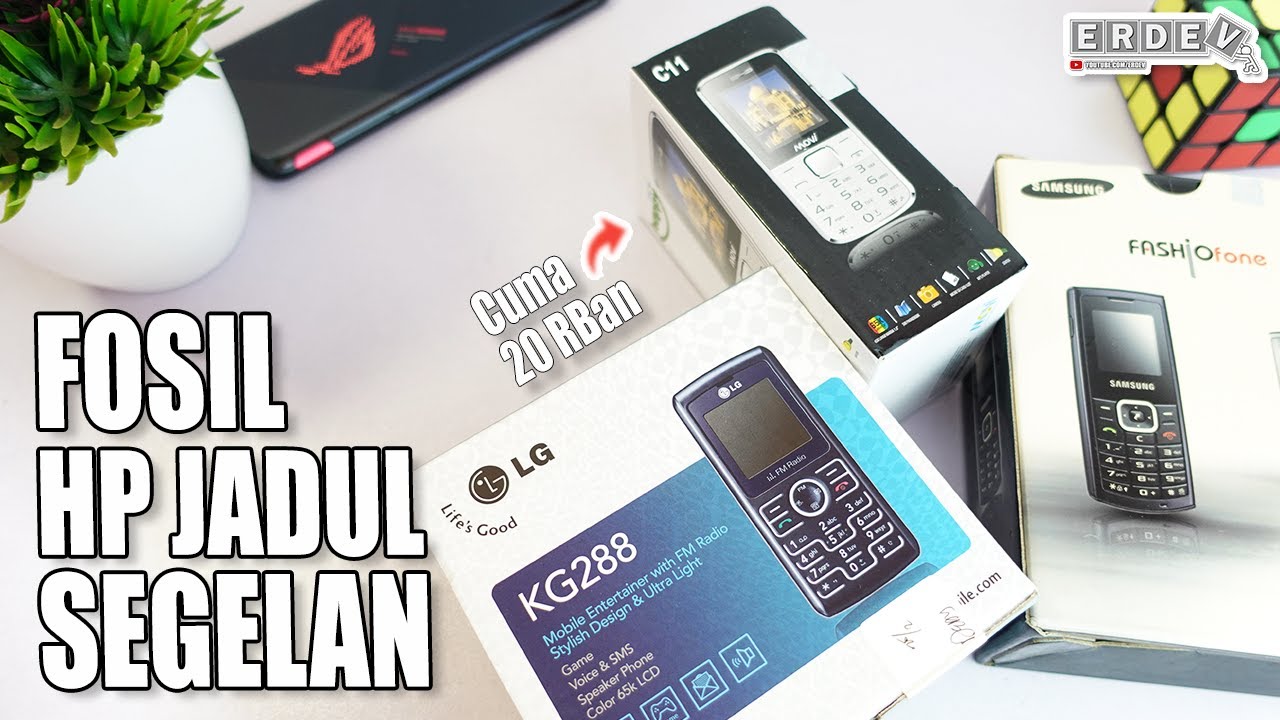 NEMU BANYAK HP JADUL YANG MASIH BARU DAN SEGEL BELASAN TAHUN! - LG KG288, SAMSUNG SCH-S299, MOVI C11
