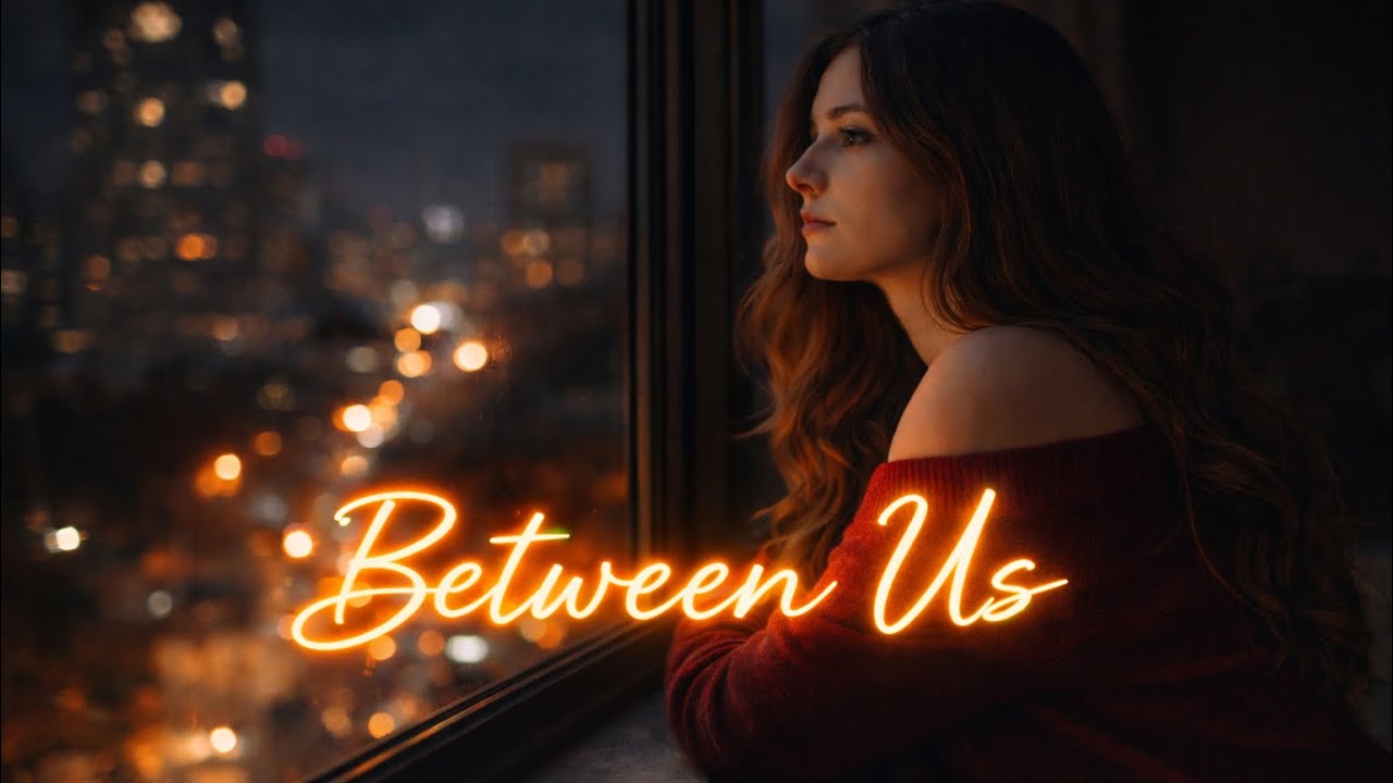Between us - Dark Electro Pop - Lyrics Video 