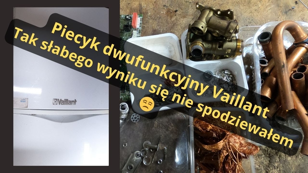Piecyk Vaillant niemiło mnie zaskoczył 😮Tak słabo jeszcze nie było❗