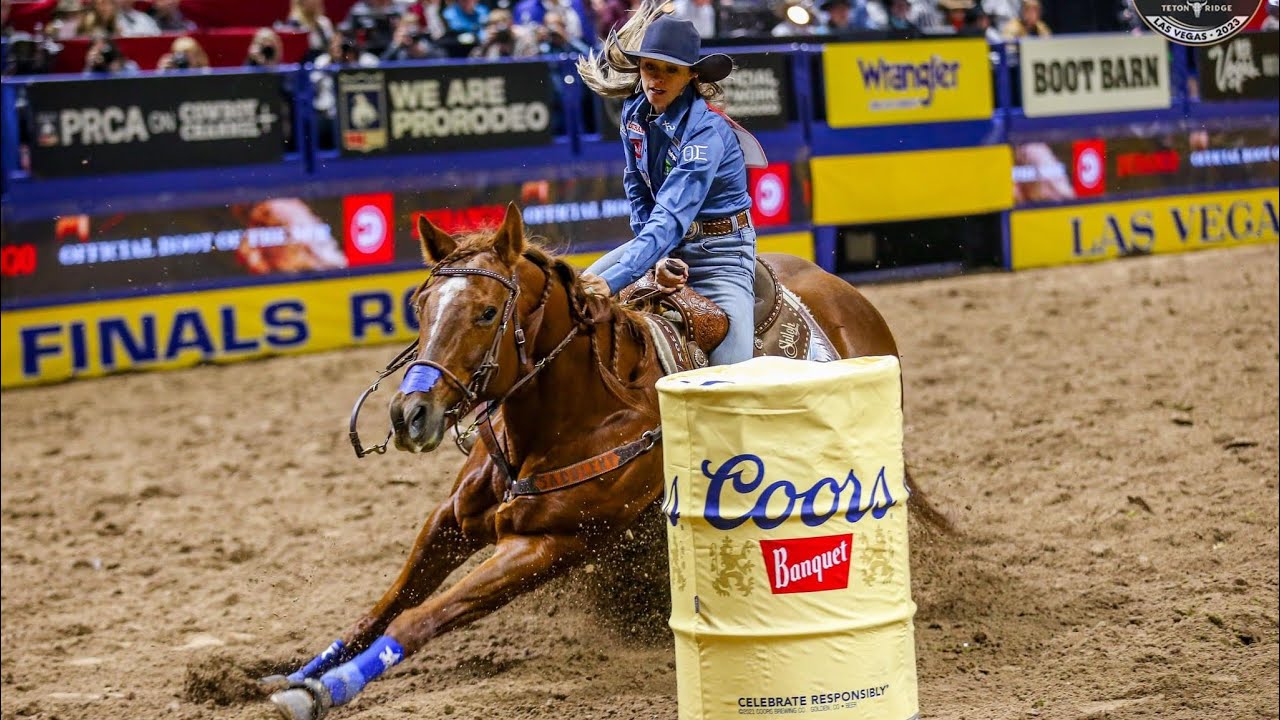 NFR Barrel Racing 2023 Round 2