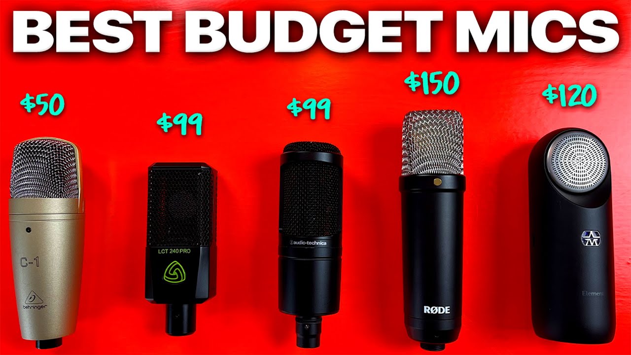 The BEST Budget Microphones for Beginners