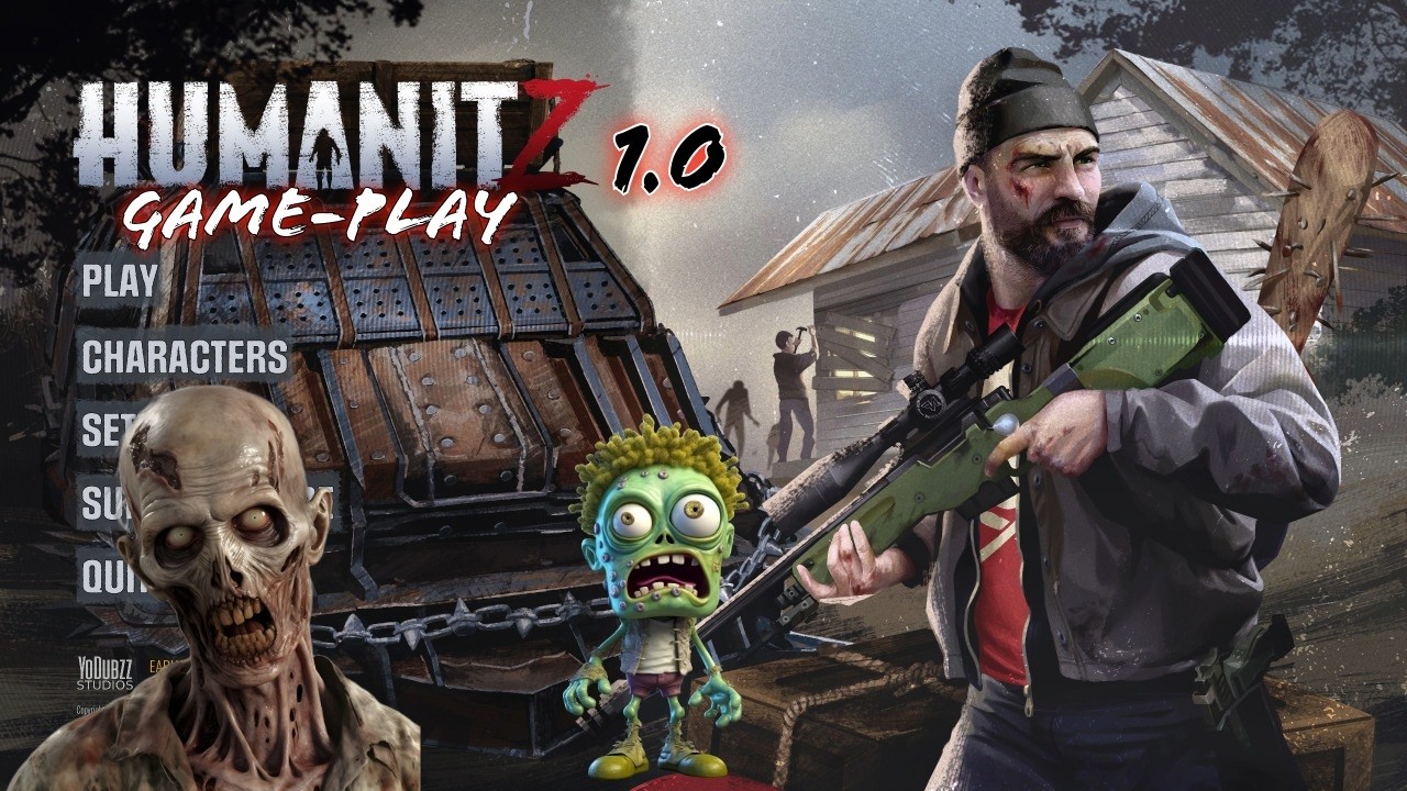 HUMANITZ SOLO GAMEPLAY HOW MANY DAYS CAN I SURVIVE ?