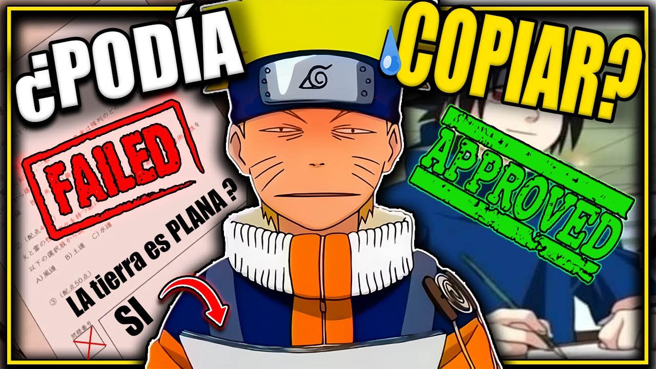 NARUTO ERA CAPAZ de COPIAR en el Examen Chunin 🤔?(SÍ)