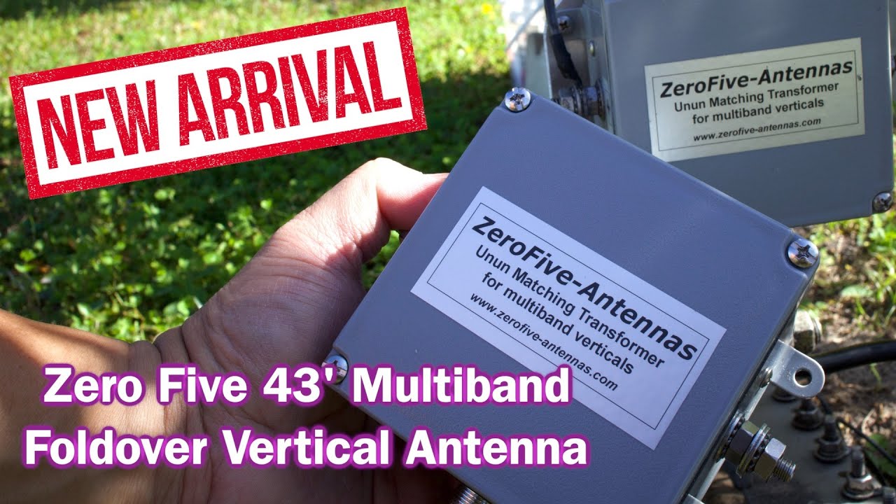 Zero Five 43' Multiband foldover HF Antenna Unboxing and Installation | Zero Five 27' HOA HF Antenna