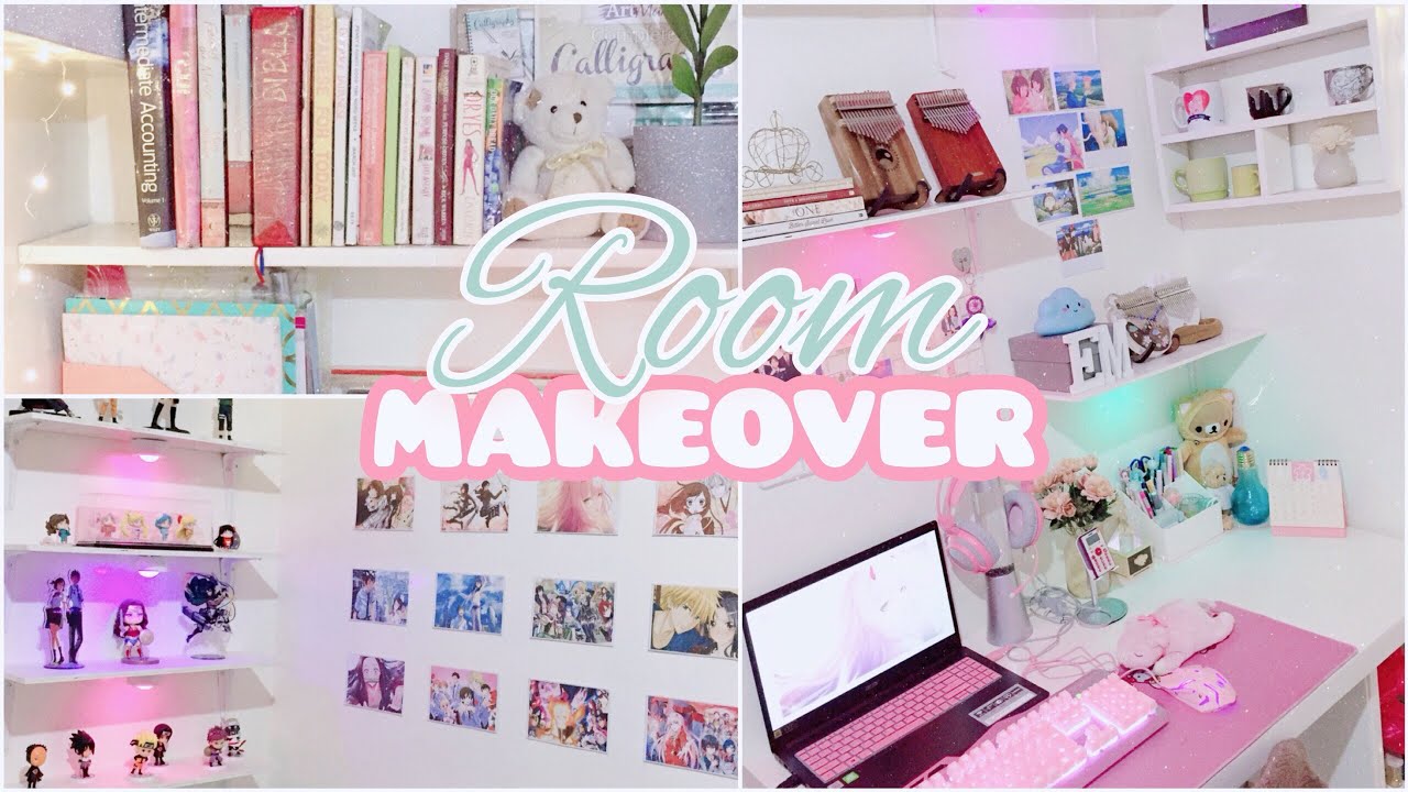 Aesthetic Room Makeover Philippines | Anime ✧ Pastel ✧ Pinterest inspired✧ Shopee finds🌈