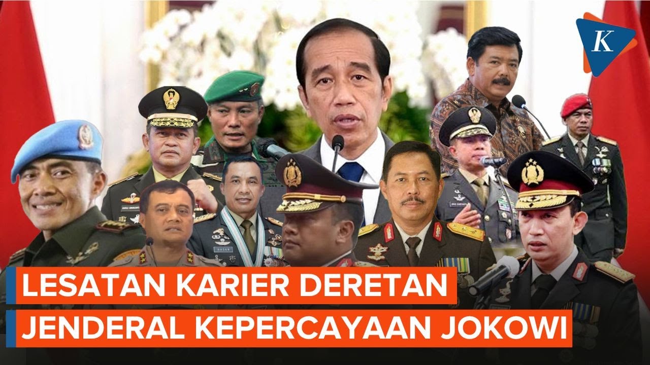 Intip Lesatan Karier 11 Jenderal TNI-Polri Kepercayaan Presiden Jokowi