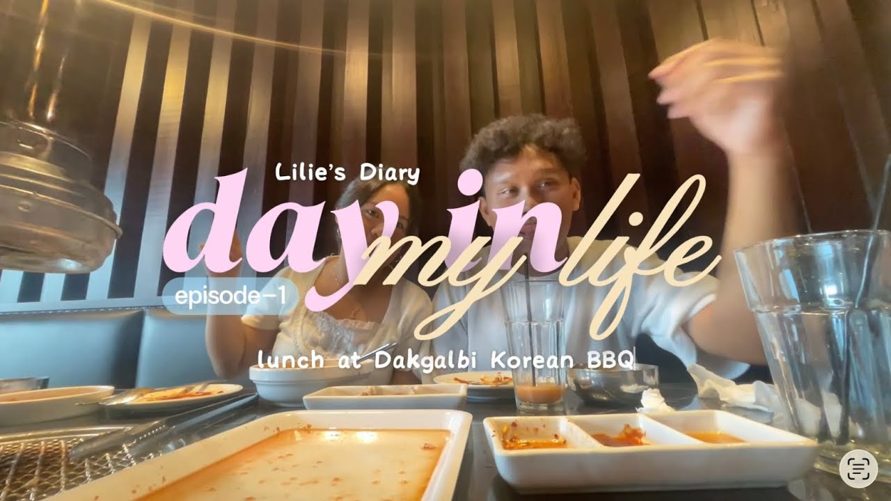 Eps 1! Lunch at Dakgalbi Korean BBQ🥓🤤