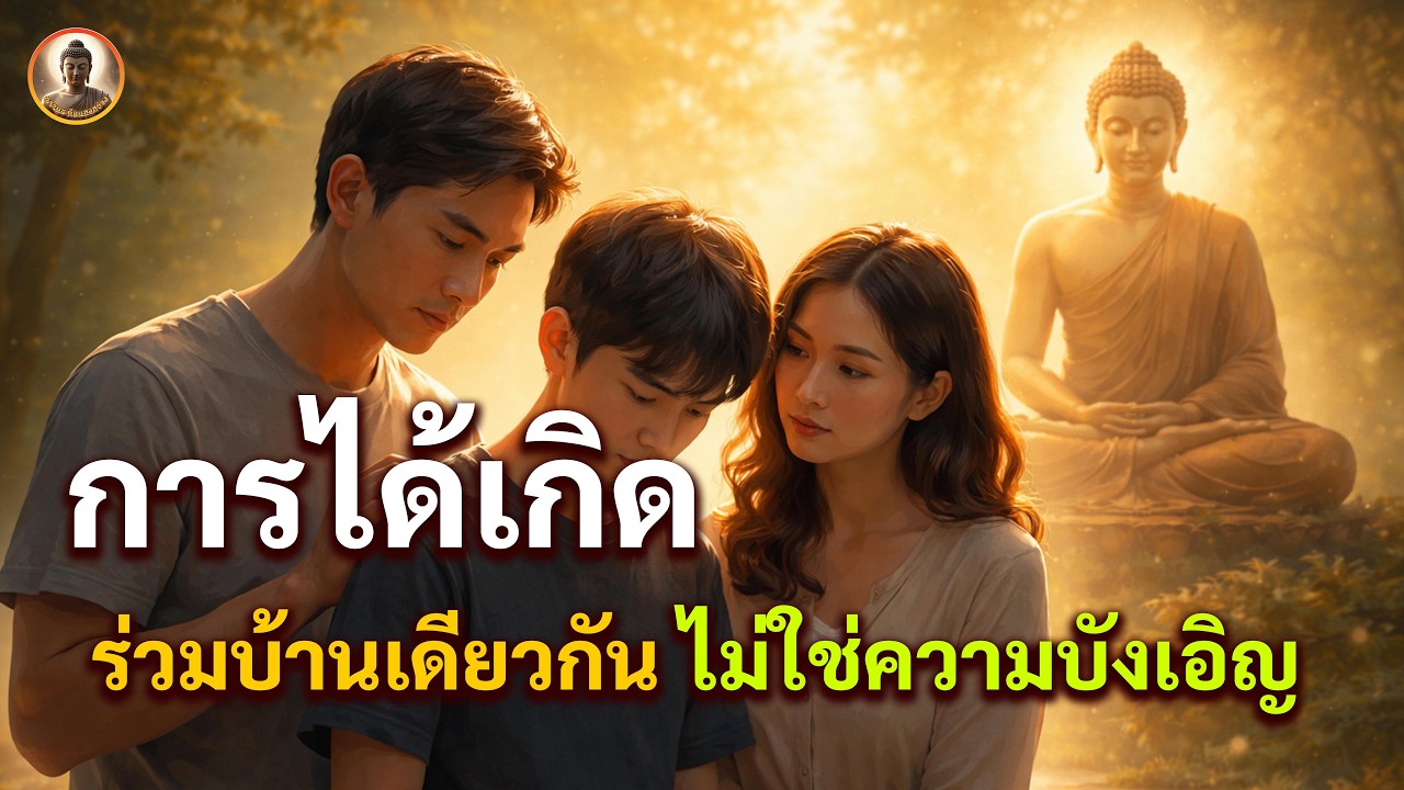 การได้เกิดร่วมบ้านเดียวกัน ไม่ใช่เรื่องฟลุคของโชคชะตา แต่คือแรงของเหตุที่เคยสร้าง