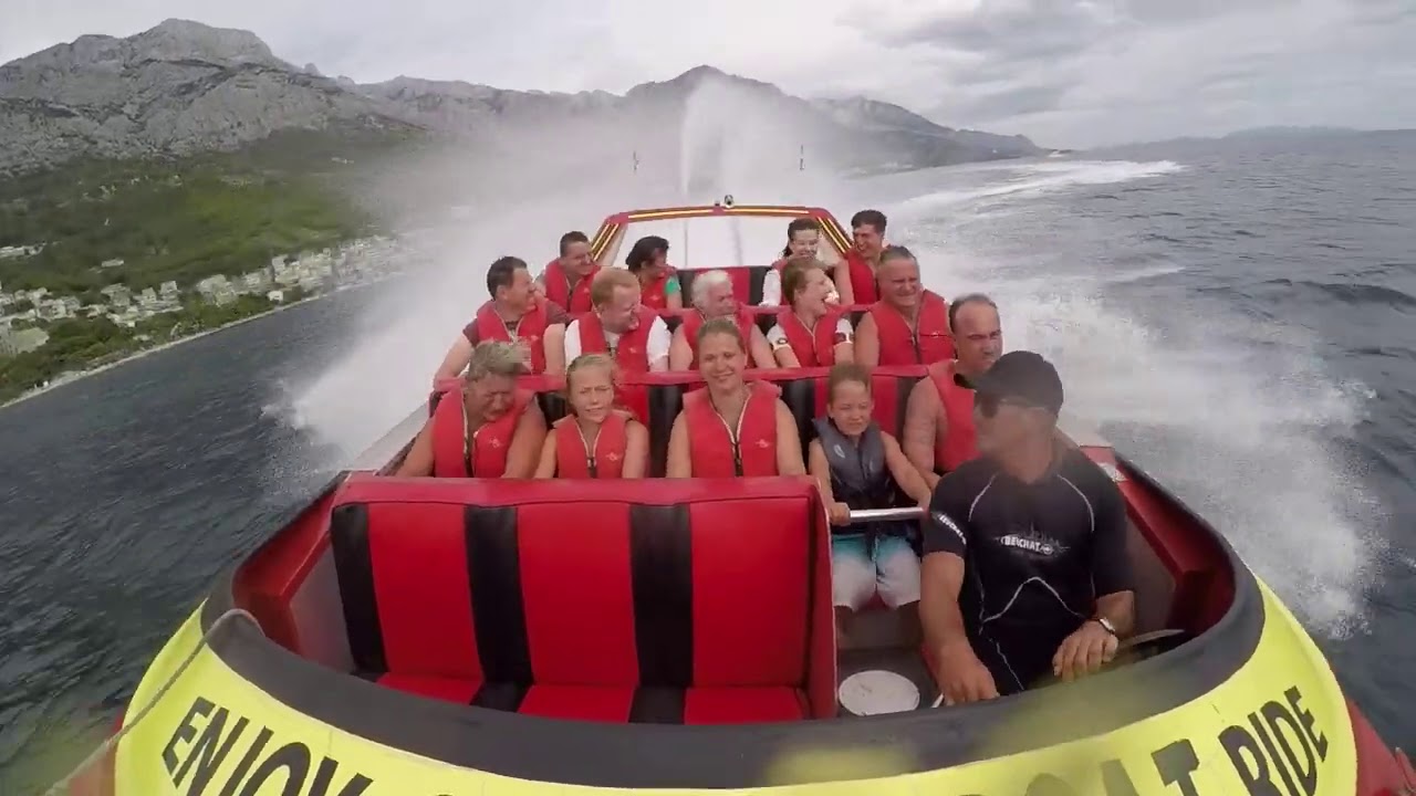 Jet Boat Ride Baska Voda Croatia  2020