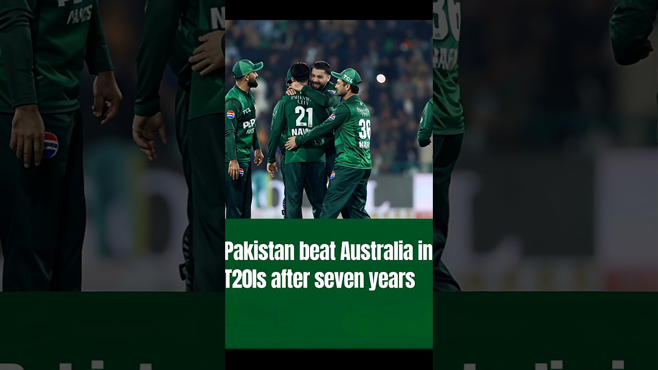 Pakistan beat Australia in T20I after seven years 