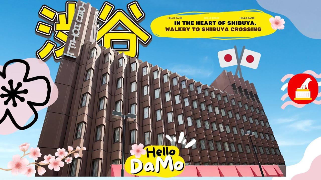 SHIBUYA TOBU HOTEL TOKYO 😍 WHERE TO STAY IN SHIBUYA HARAJUKU