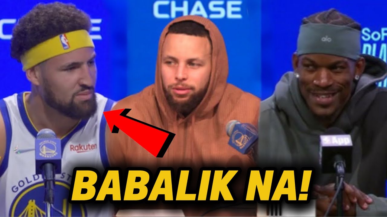 Klay Babalik na sa Warriors | Steph Curry Official ng hindi Maglalaro sa All Star Game‼️