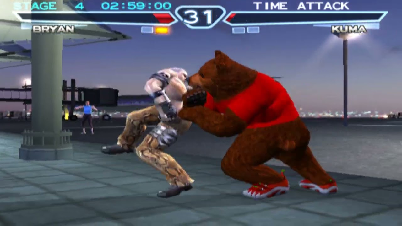 Tekken 4 Time Attack - Bryan (PCSX2)