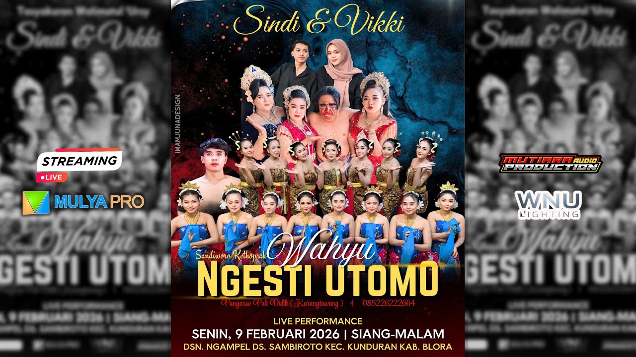RONGGO ROMO KETOPRAK WAHYU NGESTI UTOMO