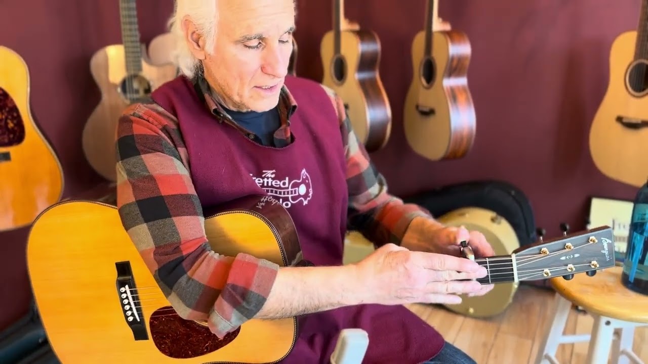 Bourgeois D Signature Dreadnaught Touchstone Series Torrified Old Growth Sitka / Madagascar Rosewood