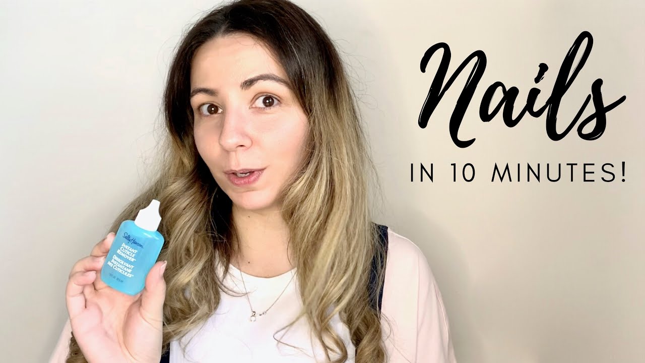 SALLY HANSEN CUTICLE REMOVER I Tutorial & Review