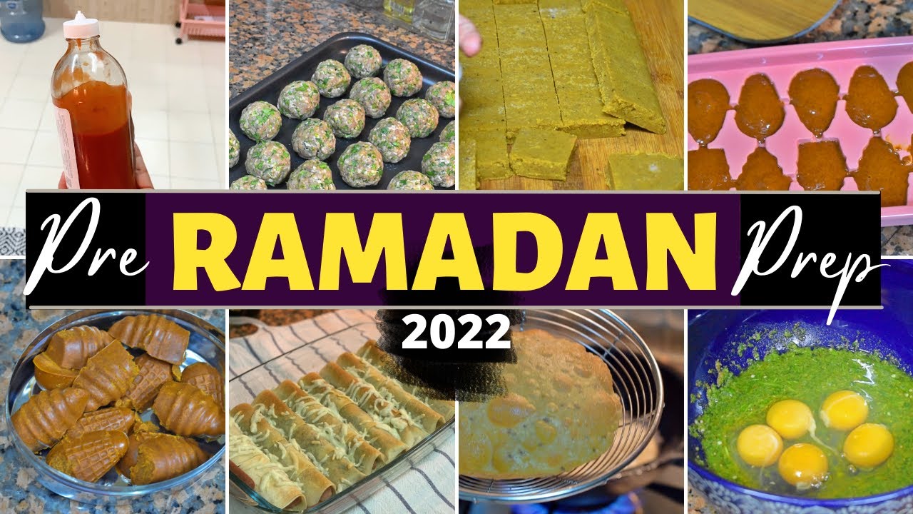 Ramadan Preparation 2022|Hot Sauce|Frozen Meat Balls|Chicken Stock Cubes|Coconut Cashew|Snack Recipe