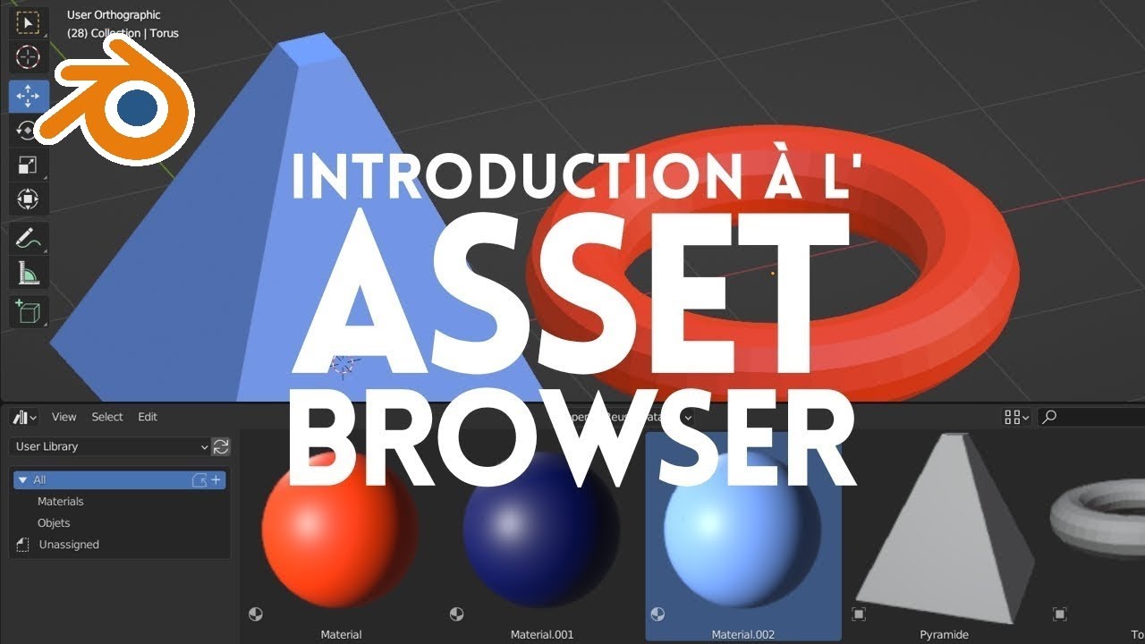 Blender : Introduction à l'Asset Browser