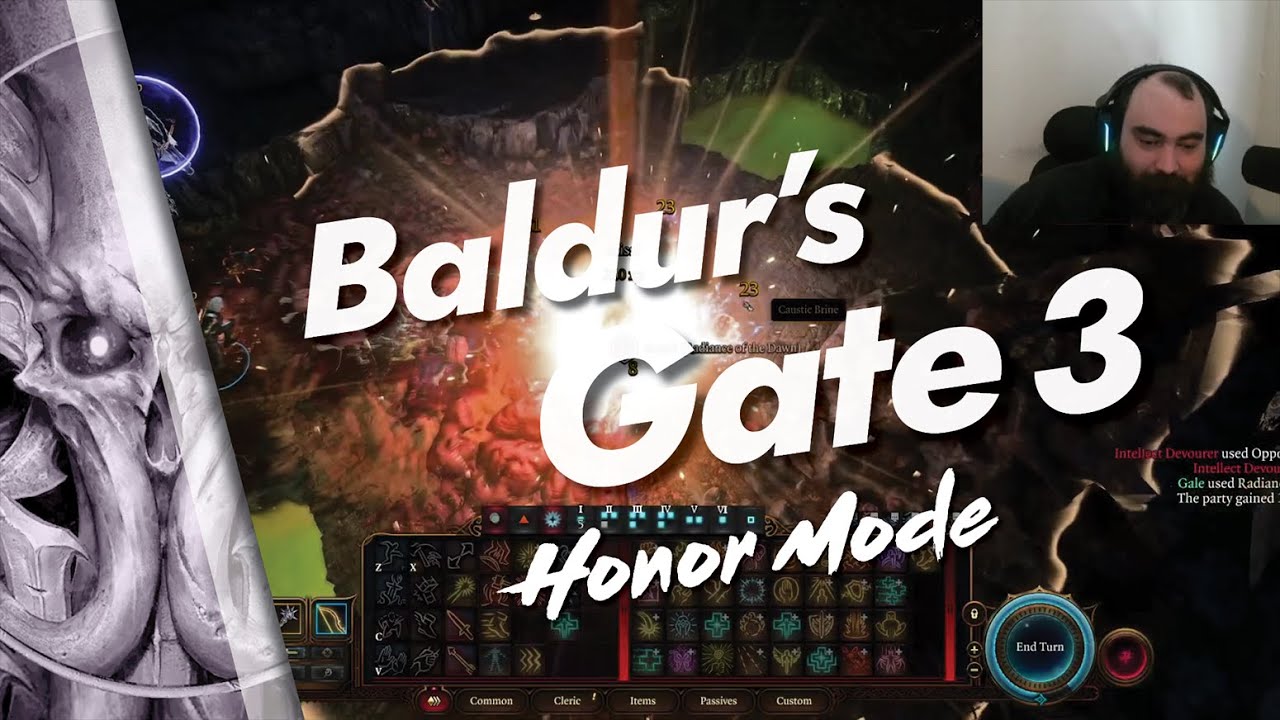 Baldur's Gate 3 Playthrough Part 5 Honor Mode No reload