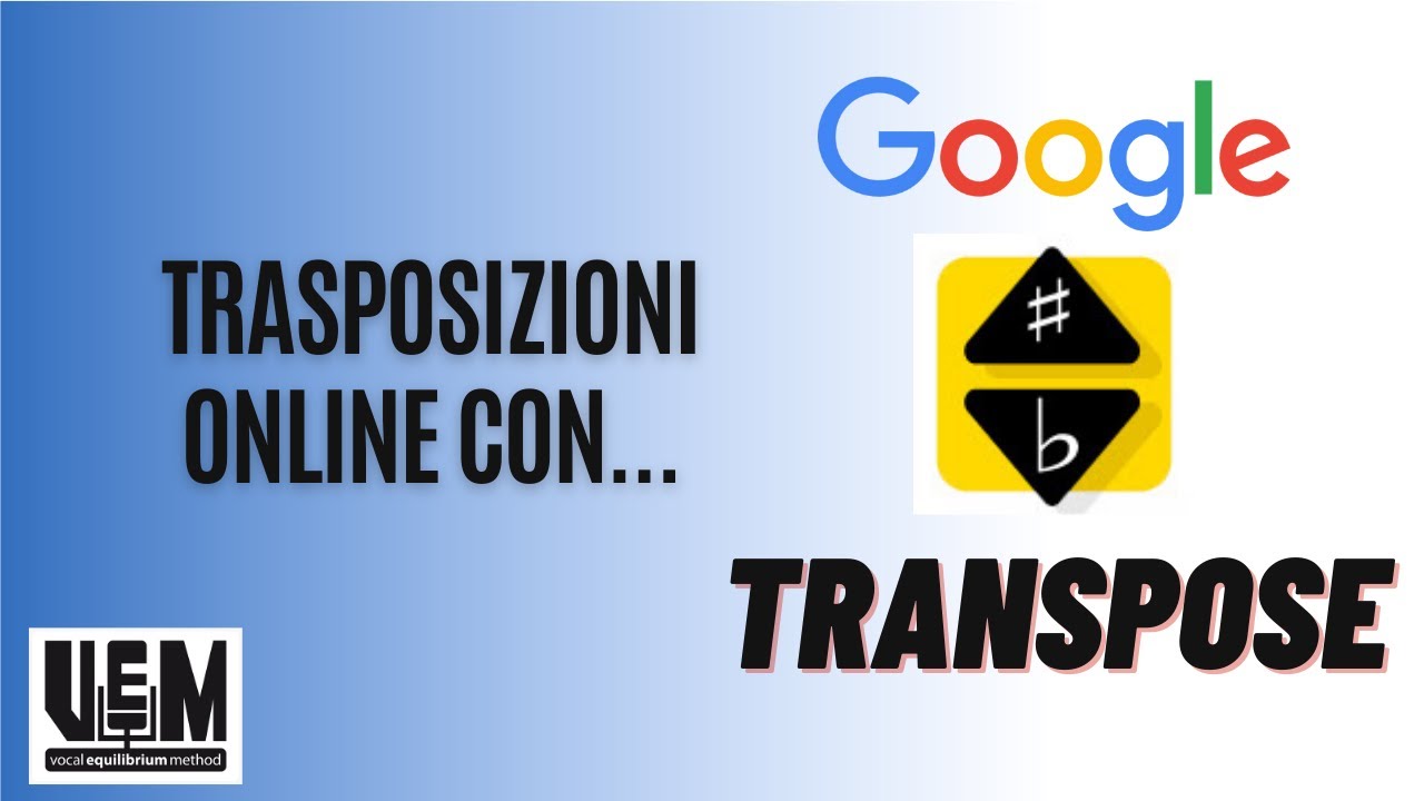 Song transpose with Google