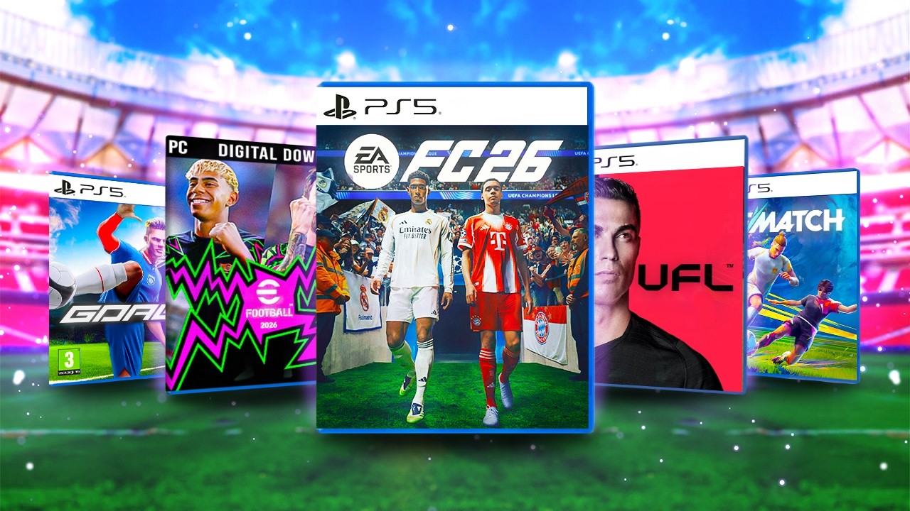 FC 26 vs eFootball vs UFL - Porównanie gier piłkarskich 2025/26